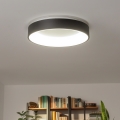 Brilagi - Dimmbar LED-taklampa FALCON LED/80W/230V 3000-6500K Ø 60 cm svart + fjärrkontroll