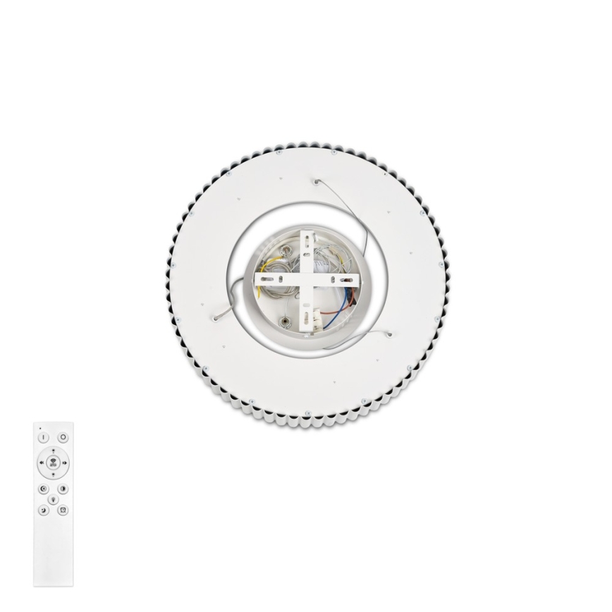 BRILAGI - LED-dimbar pendellampa med vajerupphängning FALCON MODERN LED/30W/230V 3000-6000K Ø 40 cm vit + fjärrkontroll