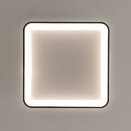 Brilagi - LED-dimbar takarmatur FALCON SLIM LED/50W/230V 3000-6500K 50x50 cm svart + fjärrkontroll