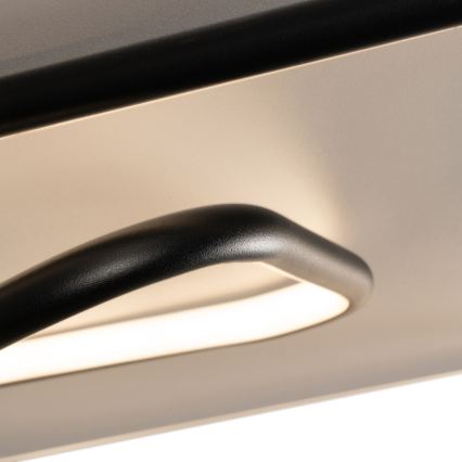 BRILAGI - LED Dimbart takarmatur FLARE LED/81W/230V 3000-6000K 50x50 cm vit/svart + fjärrkontroll