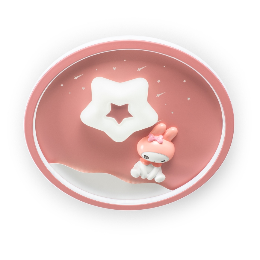 Brilagi - LED-dimmbar barn-taklampa BUNNY LED/83W/230V 3000–6000K Ø 49 cm + fjärrkontroll