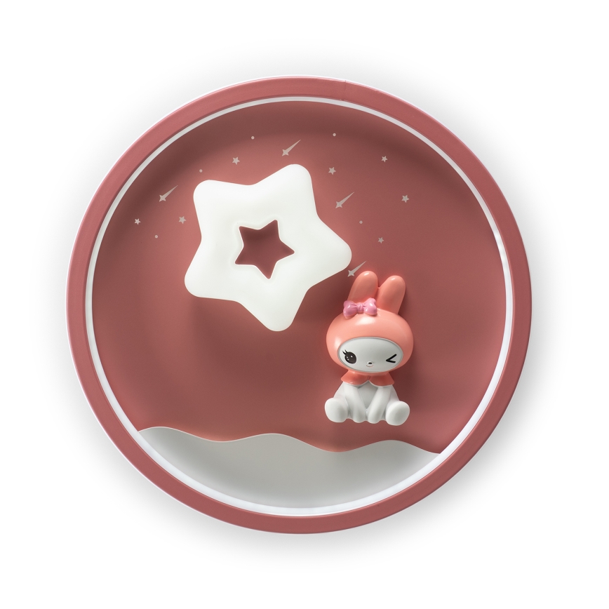 Brilagi - LED-dimmbar barn-taklampa BUNNY LED/83W/230V 3000–6000K Ø 49 cm + fjärrkontroll