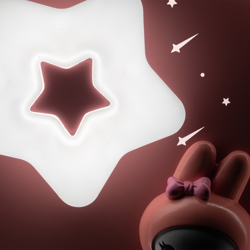 Brilagi - LED-dimmbar barn-taklampa BUNNY LED/83W/230V 3000–6000K Ø 49 cm + fjärrkontroll