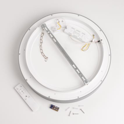 Brilagi - Dimbar LED-taklampa FALCON LED/40W/230V 3000-6500K Ø45 cm grå + fjärrkontroll