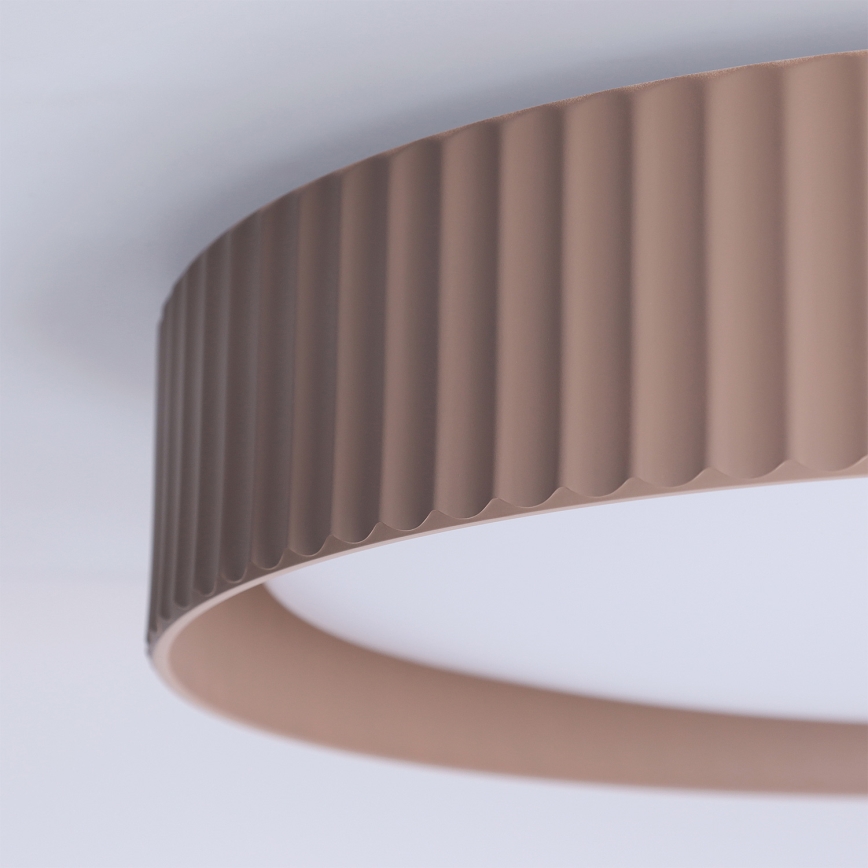 BRILAGI - Dimbar LED-taklampa LUCIA LED/48W/230V 3000–6500K Ø 41 cm taupe + fjärrkontroll
