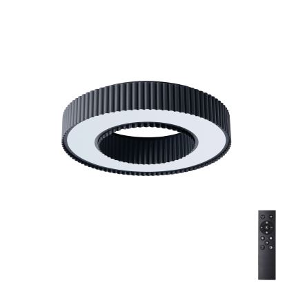 Brilagi - Dimbar LED-takarmatur LUMIX LED/48W/230V 3000-6000K svart Ø 50 cm + fjärrkontroll