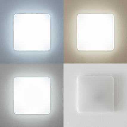Brilagi - Dimbar LED-takarmatur MILKY WAY LED/24W/230V 3000-6500K 37x37 cm + fjärrkontroll