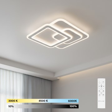 Brilagi - Dimmbar LED-taklampa MODERN LED/80W/230V 3000-6000K 52,5x52,5 cm + fjärrkontroll
