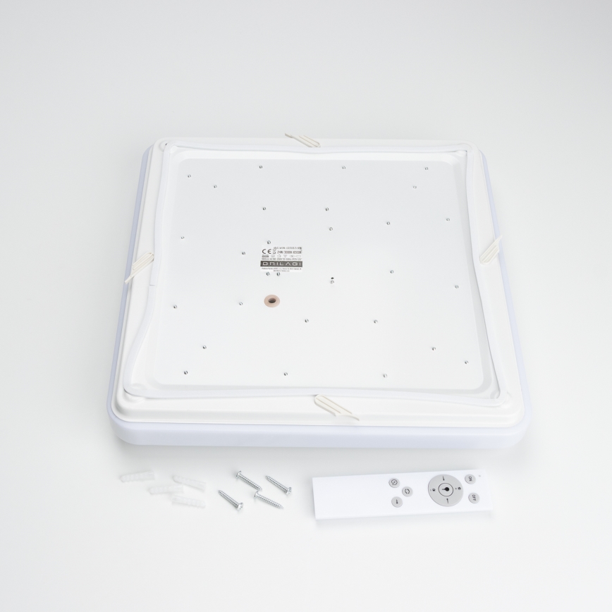 Brilagi - Dimbar LED-takarmatur OPAL LED/24W/230V 37,5x37,5 cm 3000/4000/6500K, inkl. fjärrkontroll