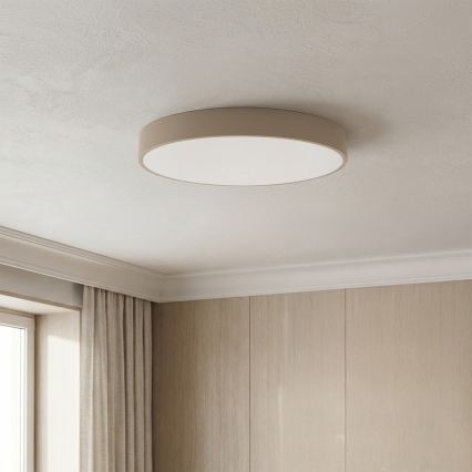 Brilagi - LED-dimbar taklampa POOL LED/36W/230V 3000-6000K Ø 30 cm beige + fjärrkontroll