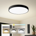 Brilagi - Dimmbar LED-taklampa POOL SMART LED/48W/230V 40 cm 3000-6000K Wi-Fi Tuya + fjärrkontroll svart