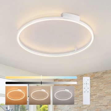 Brilagi - Dimmbar LED-taklampa PORTOFINO LED/60W/230V 3000-6000K Ø 80 cm vit + fjärrkontroll