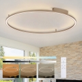 Brilagi - dimmbar LED-taklampa PORTOFINO LED/85W/230V 3000-6000K Ø 120 cm beige + fjärrkontroll