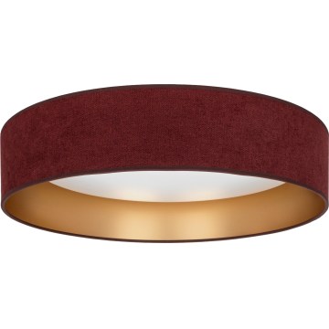 Brilagi - dimmbar LED-taklampa VELVET SMARTIX STARS LED/36W/230V 3000-6000K Ø 55 cm vinröd/guld Wi-Fi Tuya Beacon + fjärrkontroll