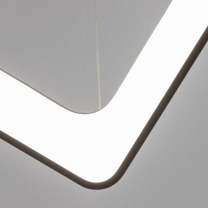 Brilagi - LED-dimmbar pendellampa på vajer FALCON II LED/125W/230V 3000-6500K 60x60 cm svart + fjärrkontroll