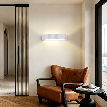 BRILAGI - LED-dimbar vägglampa FALCON MODERN LED/14W/230V 3000-6000K 40 cm vit + fjärrkontroll