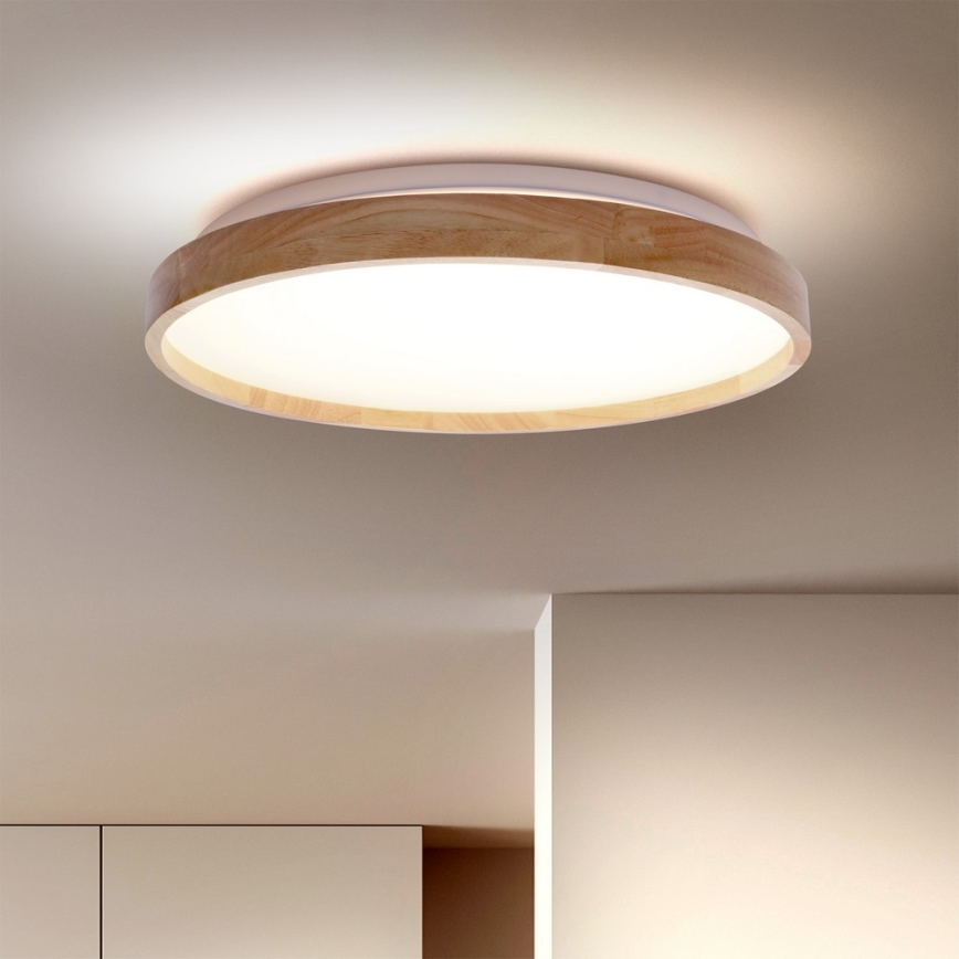 BRILAGI - Dimmbar LED-taklampa ALSON LED/48W/230V 3000-6500K ek Ø 39,5 cm + fjärrkontroll