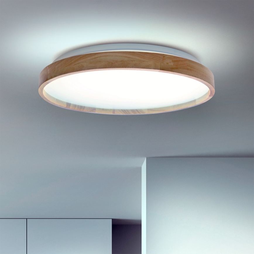 BRILAGI - Dimmbar LED-taklampa ALSON LED/48W/230V 3000-6500K ek Ø 39,5 cm + fjärrkontroll