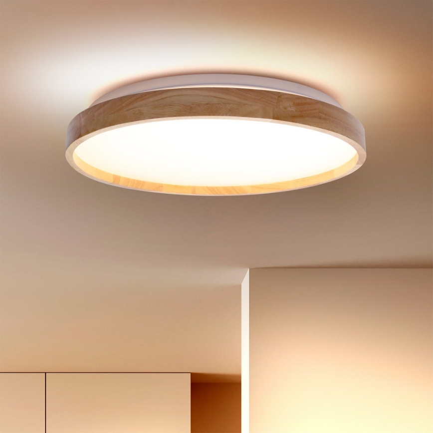 BRILAGI - Dimmbar LED-taklampa ALSON LED/48W/230V 3000-6500K ek Ø 39,5 cm + fjärrkontroll