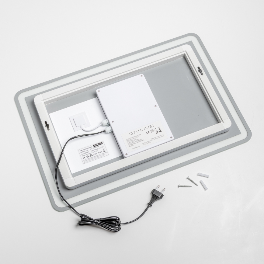 Brilagi - BELLA LED uppvärmd badrumsspegel LED/12W/230V 40x60 cm IP44 CRI 90 dimbar + CCT
