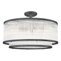Brilagi - Direktmonterad taklampa RAMOS 6xE14/60W/230V svart