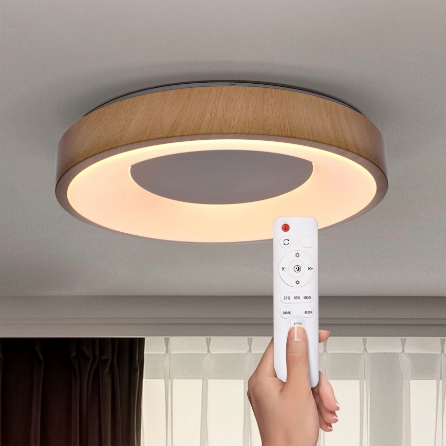 Brilagi - LED dimbar taklampa DORIA LED/48W/230V 3000-6500K Ø 39 cm + fjärrkontroll