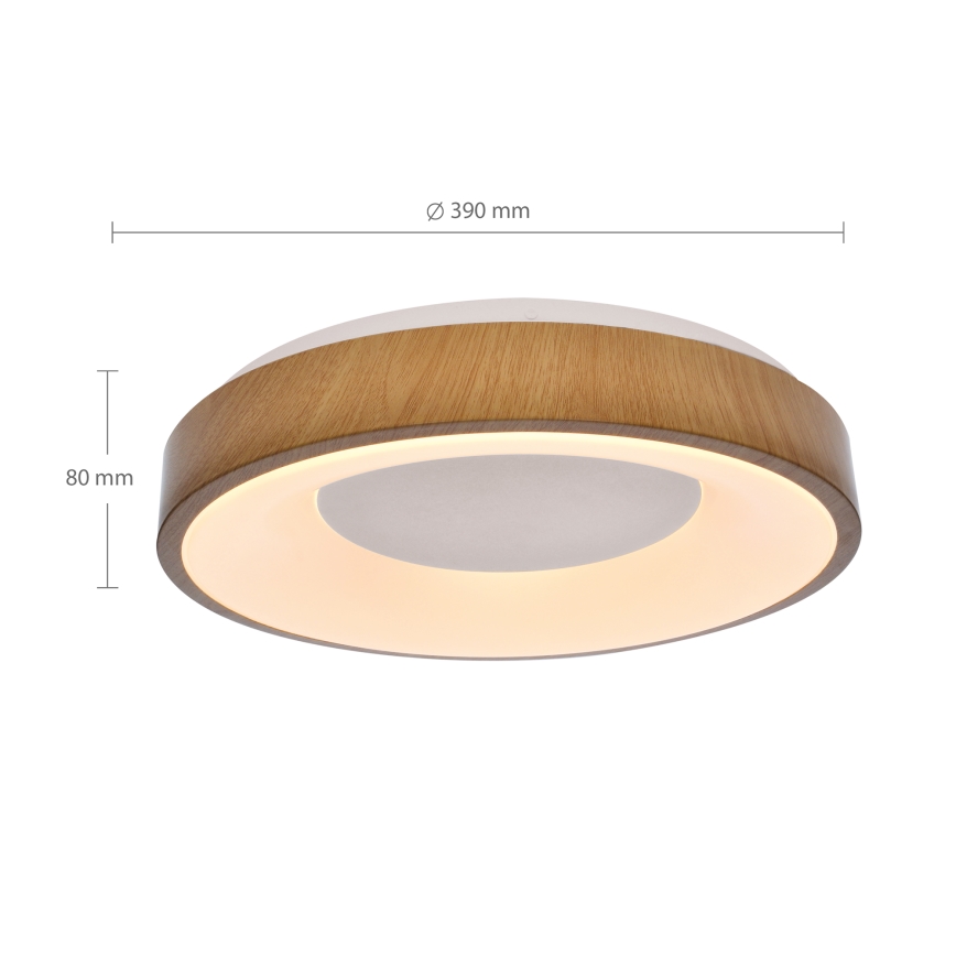 Brilagi - LED dimbar taklampa DORIA LED/48W/230V 3000-6500K Ø 39 cm + fjärrkontroll