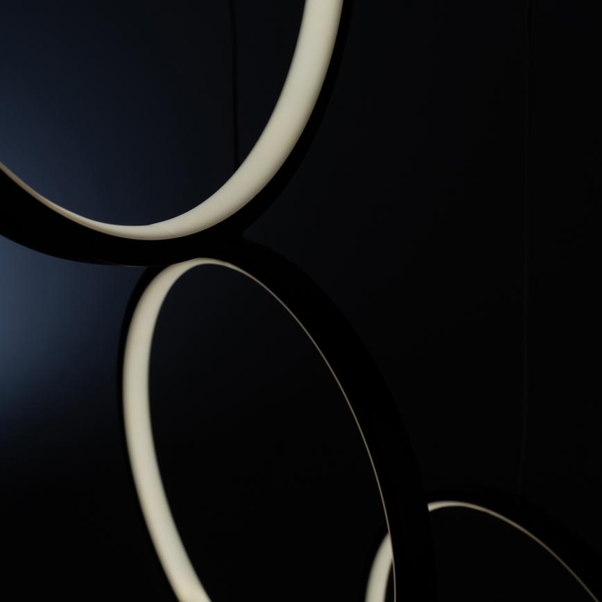 BRILAGI - ECHO LED-pendel på kabel LED/80W/230V 4000K Ø 50 cm svart