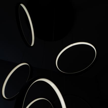BRILAGI - ECHO LED-pendel på kabel LED/80W/230V 4000K Ø 50 cm svart