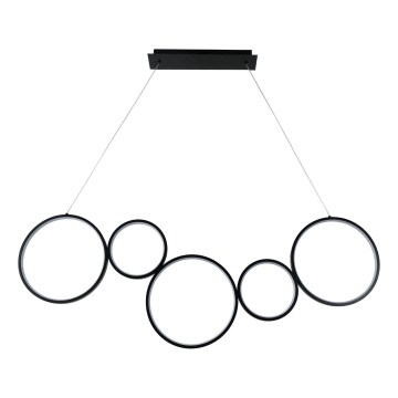 Brilagi - ECHO LED-pendellampa med kabel, 60 W, 230 V, 4000 K, 100 cm, svart