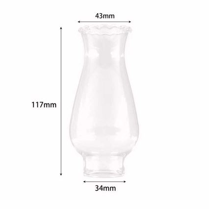BRILAGI - Ersättningsglas till fotogenlampa MERLIN
