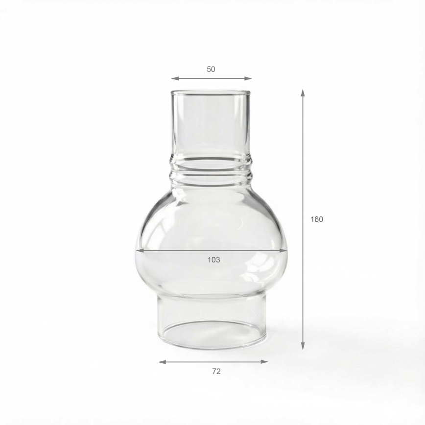 BRILAGI - ersättningsglas till fotogenlampan MERLIN