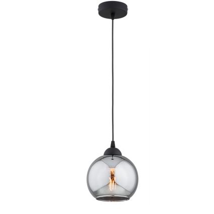 Brilagi - Ersättningsglas till ljuskrona DIOR E27 Ø 15 cm, rökgrå