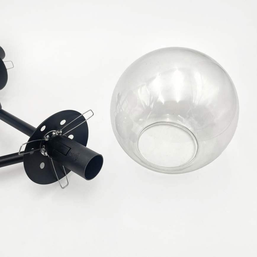 Brilagi - Ersättningsglas till ljuskrona och lampa MALIVA E14 Ø 13 cm, klart glas