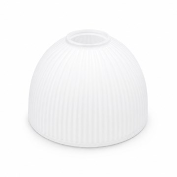 Brilagi - Ersättningsglas till ljuskrona och vägglampa ANTICO MODERN E27 Ø 14,5 cm vit