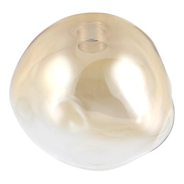 Brilagi - Ersättningsglas till ljuskrona, vägg- och takarmatur VULCANO G9, Ø 15 cm, rökbeige