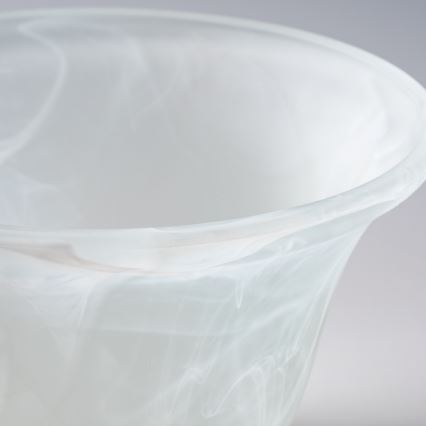BRILAGI - Ersättningsglas till tak- och vägglampa CLASSIC E14 Ø 11 cm vit