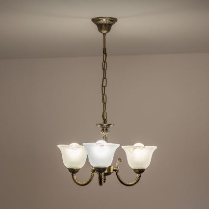 BRILAGI - Ersättningsglas till tak- och vägglampa CLASSIC E14 Ø 11 cm vit