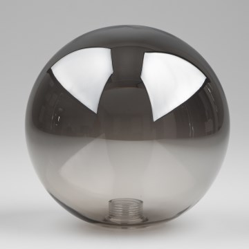 BRILAGI - Ersättningsglas till takkrona, väggarmatur och lampa MISTEL, MILLA Ø 15 cm, rökfärgat