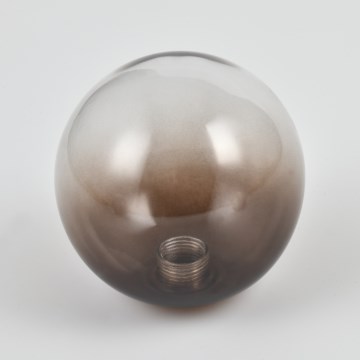 Brilagi - Ersättningsglas till taklampa, vägglampa och lampa MISTEL, MILLA Ø 12 cm rökbrun
