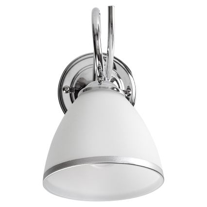 Brilagi - Ersättningsglas till vägglampa och ljuskrona FRED E27 Ø 13,5 cm krämvit/blank krom