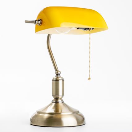 Brilagi - Ersättningslampskärm för bordslampa BANK OFFICE orange