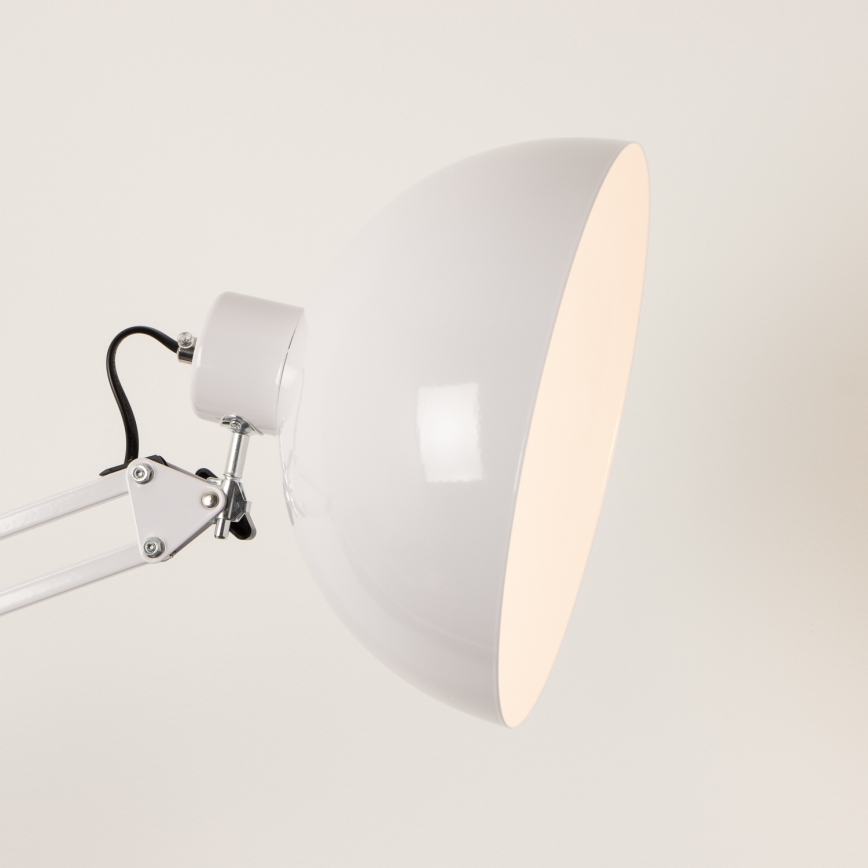 BRILAGI - Flexibel golvlampa TASKER 1xE27/60W/230V 157 cm vit