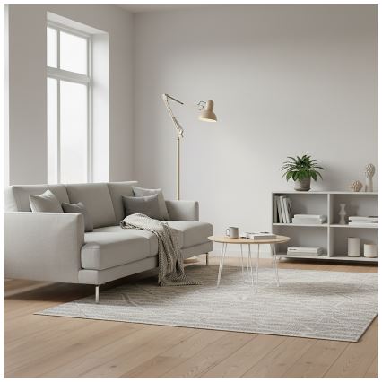 Brilagi - Flexibel golvlampa TASKER 1xE27/60W/230V 184 cm beige
