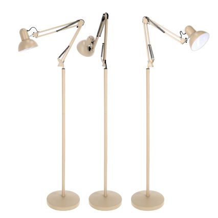 BRILAGI - Flexibel golvlampa TASKER 1xE27/60W/230V 184 cm beige