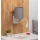 Brilagi - Flexibel LED-vägglampa NUBILA 1xE27/25W/230V + LED/3W vit/ljusgrå