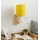 Brilagi - Flexibel LED-vägglampa NUBILA WOOD 1xE27/25W/230V + LED/3W ek/vit/gul