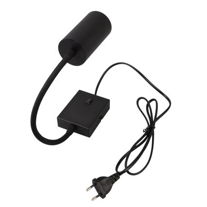 Brilagi - Flexibel vägglampa SELE 1xGU10/30W/230V svart/guld