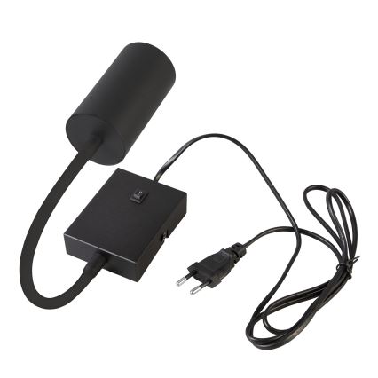 Brilagi - Flexibel vägglampa SELE 1xGU10/30W/230V svart