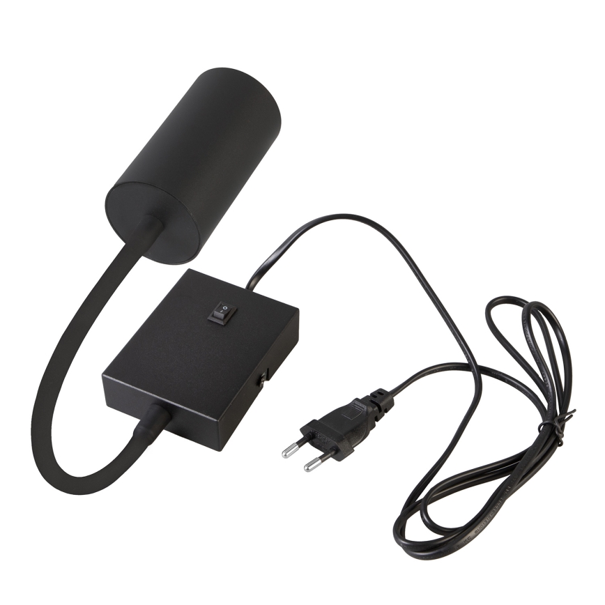 Brilagi - Flexibel vägglampa SELE 1xGU10/30W/230V svart